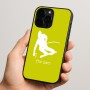 כיסוי בעיצוב אישי עם השם שלך לדגם - Apple iPhone 15 Pro בעיצוב סקי