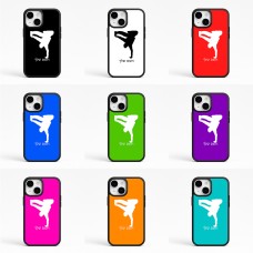 כיסוי בעיצוב אישי עם השם שלך לדגם - Apple iPhone 15 בעיצוב ברייקדאנס