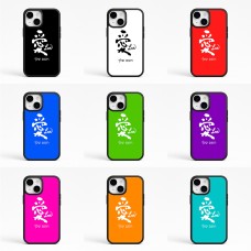 כיסוי בעיצוב אישי עם השם שלך לדגם - Apple iPhone 15 בעיצוב אהבה באותיות יפניות