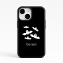 כיסוי בעיצוב אישי עם השם שלך לדגם - Apple iPhone 15 בעיצוב עטלפים