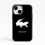 כיסוי בעיצוב אישי עם השם שלך לדגם - Apple iPhone 15 בעיצוב תנין