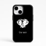 כיסוי בעיצוב אישי עם השם שלך לדגם - Apple iPhone 15 בעיצוב ראש פיל