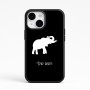 כיסוי בעיצוב אישי עם השם שלך לדגם - Apple iPhone 15 בעיצוב פיל