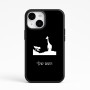 כיסוי בעיצוב אישי עם השם שלך לדגם - Apple iPhone 15 בעיצוב ג'ירפה באפריקה
