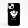 כיסוי בעיצוב אישי עם השם שלך לדגם - Apple iPhone 15 בעיצוב פני פנטרה