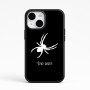 כיסוי בעיצוב אישי עם השם שלך לדגם - Apple iPhone 15 בעיצוב עכביש