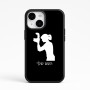 כיסוי בעיצוב אישי עם השם שלך לדגם - Apple iPhone 15 בעיצוב צלמת - אישה