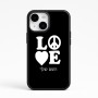 כיסוי בעיצוב אישי עם השם שלך לדגם - Apple iPhone 15 בעיצוב אהבה