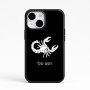 כיסוי בעיצוב אישי עם השם שלך לדגם - Apple iPhone 15 בעיצוב מזלות - עקרב