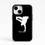 כיסוי בעיצוב אישי עם השם שלך לדגם - Apple iPhone 15 בעיצוב ברייקדאנס