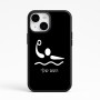 כיסוי בעיצוב אישי עם השם שלך לדגם - Apple iPhone 15 בעיצוב כדור מים אולימפי