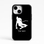 כיסוי בעיצוב אישי עם השם שלך לדגם - Apple iPhone 15 בעיצוב סקי