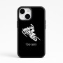 כיסוי בעיצוב אישי עם השם שלך לדגם - Apple iPhone 15 בעיצוב אופנוע שלג