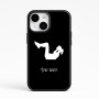 כיסוי בעיצוב אישי עם השם שלך לדגם - Apple iPhone 15 בעיצוב אישה מתאמנת