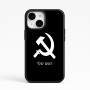 כיסוי בעיצוב אישי עם השם שלך לדגם - Apple iPhone 15 בעיצוב פטיש ומגל