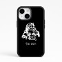 כיסוי בעיצוב אישי עם השם שלך לדגם - Apple iPhone 15 בעיצוב סנטה קלאוס