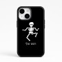כיסוי בעיצוב אישי עם השם שלך לדגם - Apple iPhone 15 בעיצוב סקלטון