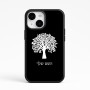 כיסוי בעיצוב אישי עם השם שלך לדגם - Apple iPhone 15 בעיצוב עץ