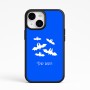 כיסוי בעיצוב אישי עם השם שלך לדגם - Apple iPhone 15 בעיצוב עטלפים