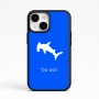 כיסוי בעיצוב אישי עם השם שלך לדגם - Apple iPhone 15 בעיצוב כריש ראש פטיש