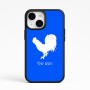 כיסוי בעיצוב אישי עם השם שלך לדגם - Apple iPhone 15 בעיצוב תרנגול