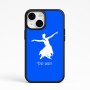כיסוי בעיצוב אישי עם השם שלך לדגם - Apple iPhone 15 בעיצוב בלרינה