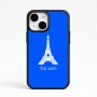 כיסוי בעיצוב אישי עם השם שלך לדגם - Apple iPhone 15 בעיצוב מגדל אייפל