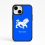 כיסוי בעיצוב אישי עם השם שלך לדגם - Apple iPhone 15 בעיצוב מזלות - אריה