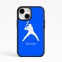 כיסוי בעיצוב אישי עם השם שלך לדגם - Apple iPhone 15 בעיצוב שחקן בייסבול