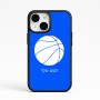כיסוי בעיצוב אישי עם השם שלך לדגם - Apple iPhone 15 בעיצוב כדורסל