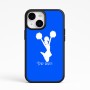 כיסוי בעיצוב אישי עם השם שלך לדגם - Apple iPhone 15 בעיצוב מעודדת