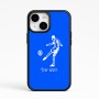 כיסוי בעיצוב אישי עם השם שלך לדגם - Apple iPhone 15 בעיצוב שחקן כדורגל
