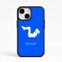 כיסוי בעיצוב אישי עם השם שלך לדגם - Apple iPhone 15 בעיצוב אישה מתאמנת
