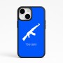 כיסוי בעיצוב אישי עם השם שלך לדגם - Apple iPhone 15 בעיצוב אק 47