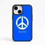 כיסוי בעיצוב אישי עם השם שלך לדגם - Apple iPhone 15 בעיצוב סמל השלום