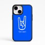 כיסוי בעיצוב אישי עם השם שלך לדגם - Apple iPhone 15 בעיצוב יד סלע