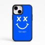 כיסוי בעיצוב אישי עם השם שלך לדגם - Apple iPhone 15 בעיצוב סמיילי