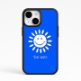 כיסוי בעיצוב אישי עם השם שלך לדגם - Apple iPhone 15 בעיצוב שמש