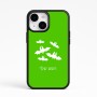 כיסוי בעיצוב אישי עם השם שלך לדגם - Apple iPhone 15 בעיצוב עטלפים