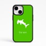 כיסוי בעיצוב אישי עם השם שלך לדגם - Apple iPhone 15 בעיצוב כריש ראש פטיש