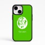 כיסוי בעיצוב אישי עם השם שלך לדגם - Apple iPhone 15 בעיצוב פני אריה