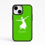 כיסוי בעיצוב אישי עם השם שלך לדגם - Apple iPhone 15 בעיצוב בלרינה