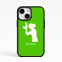 כיסוי בעיצוב אישי עם השם שלך לדגם - Apple iPhone 15 בעיצוב צלמת - אישה