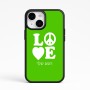 כיסוי בעיצוב אישי עם השם שלך לדגם - Apple iPhone 15 בעיצוב אהבה