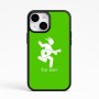 כיסוי בעיצוב אישי עם השם שלך לדגם - Apple iPhone 15 בעיצוב נגן גיטרה