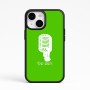 כיסוי בעיצוב אישי עם השם שלך לדגם - Apple iPhone 15 בעיצוב מיקרופון