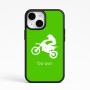 כיסוי בעיצוב אישי עם השם שלך לדגם - Apple iPhone 15 בעיצוב מוטוקרוס