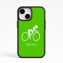 כיסוי בעיצוב אישי עם השם שלך לדגם - Apple iPhone 15 בעיצוב אופניים אולימפיים