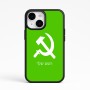 כיסוי בעיצוב אישי עם השם שלך לדגם - Apple iPhone 15 בעיצוב פטיש ומגל