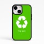 כיסוי בעיצוב אישי עם השם שלך לדגם - Apple iPhone 15 בעיצוב למחזר